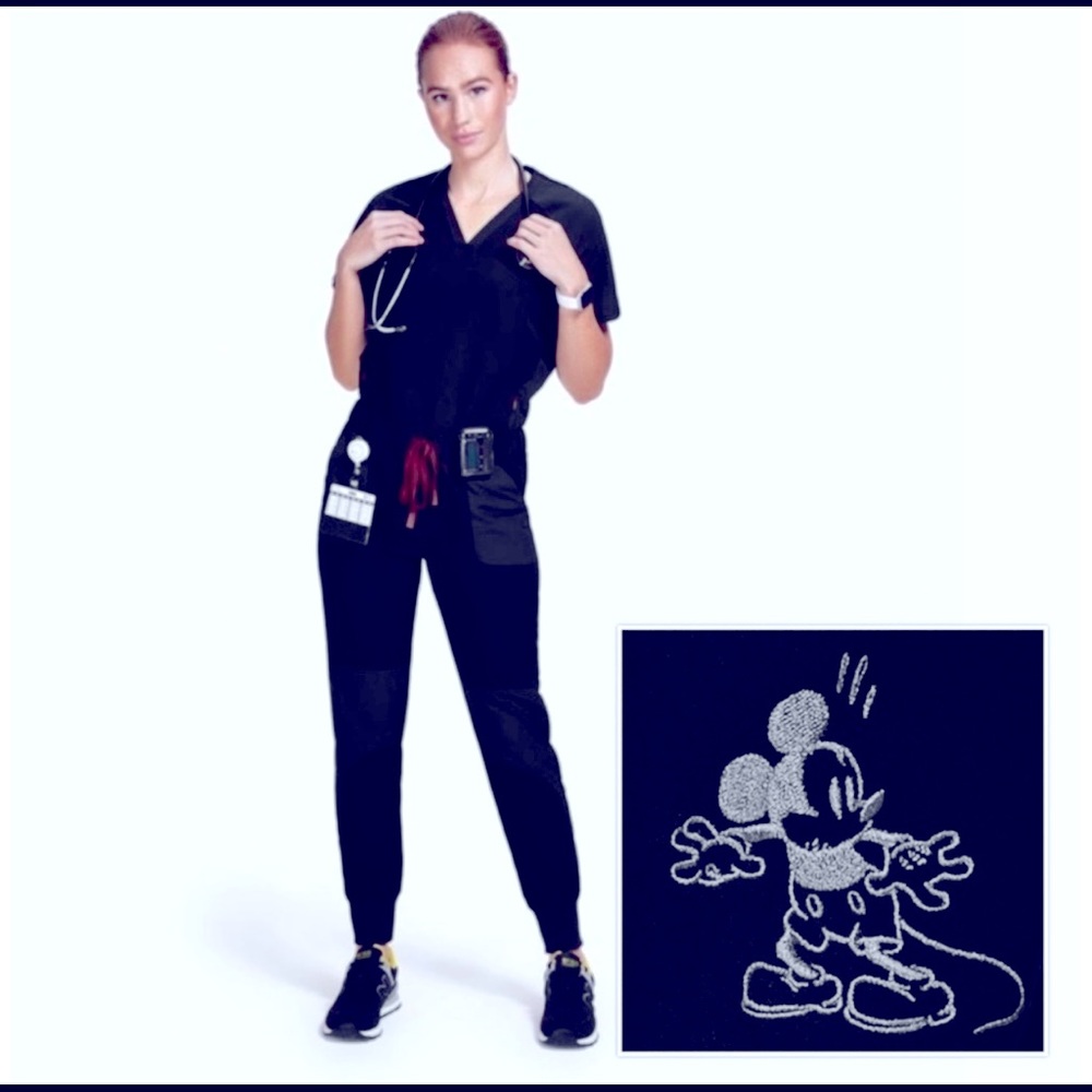 Figs Mickey Scrub Set Medium/Small set